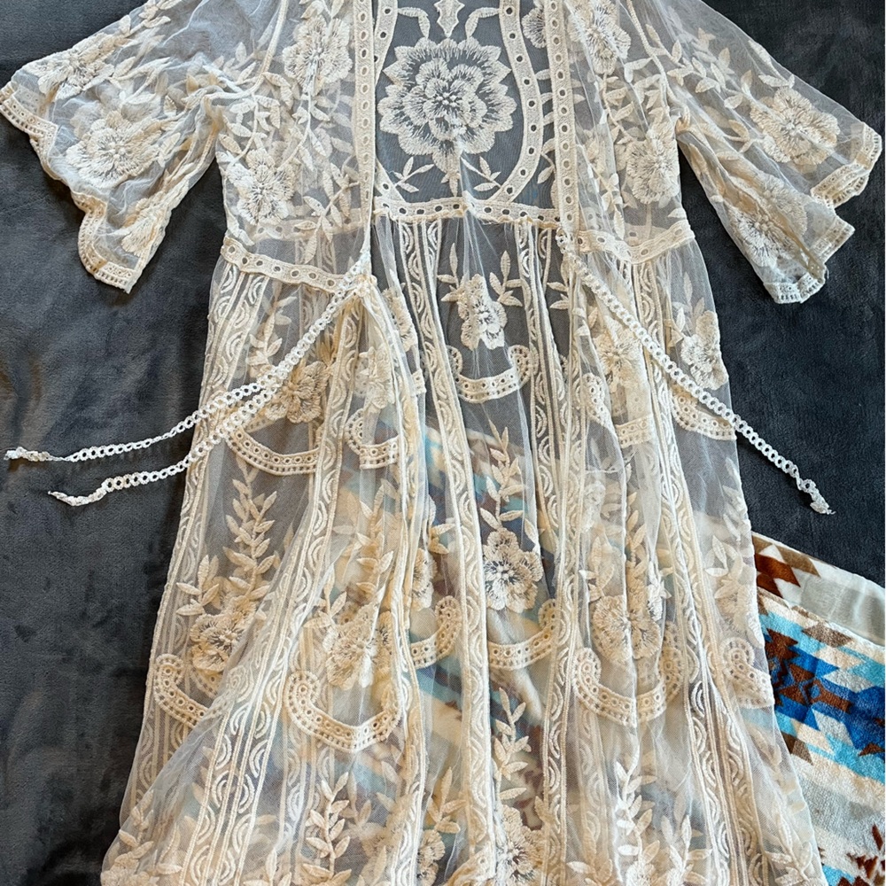 Western Lace Duster